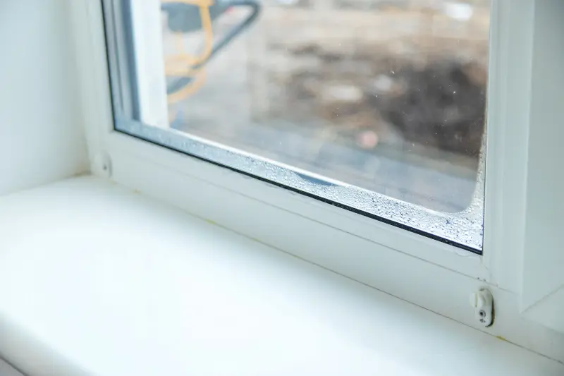 Seal breakage in double pane windows