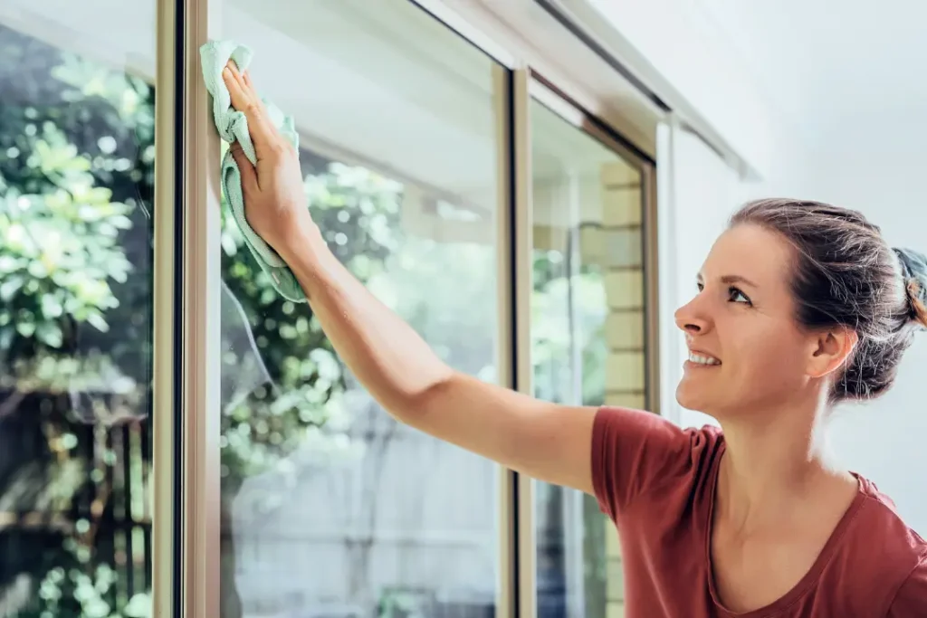 Methods for Cleaning High Interior Windows