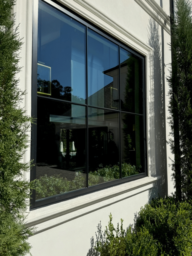 An image of a clean window