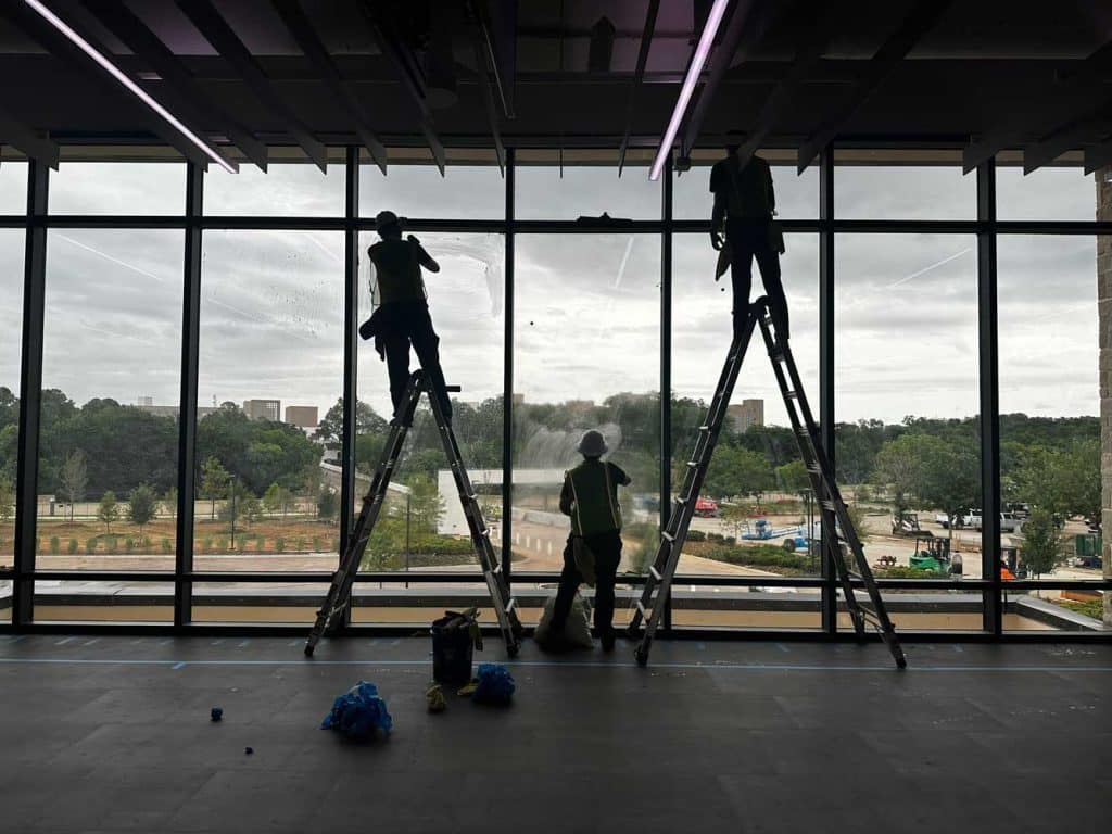 Dallas Interior Commercial Window Cleaning