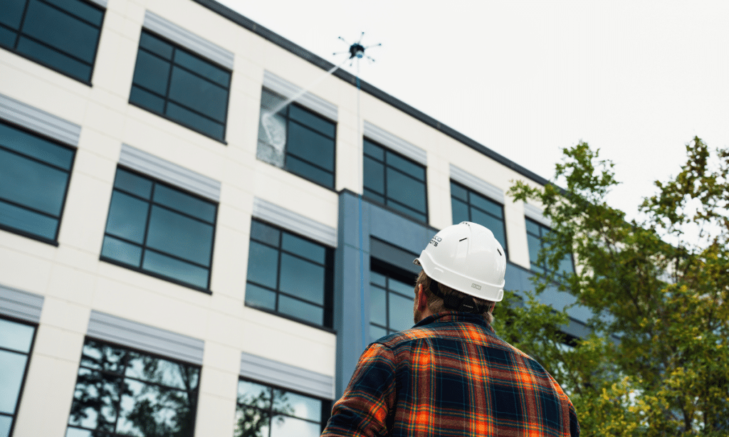 How Drone Cleaning Works